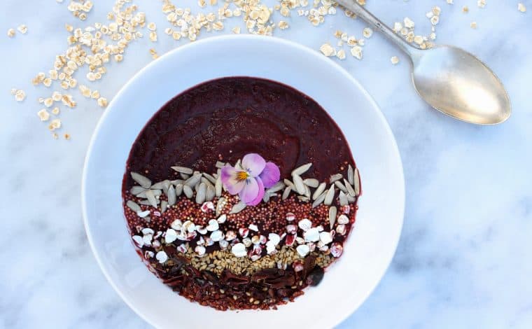 Beet Chocolate Bowl -Truefoodsblog