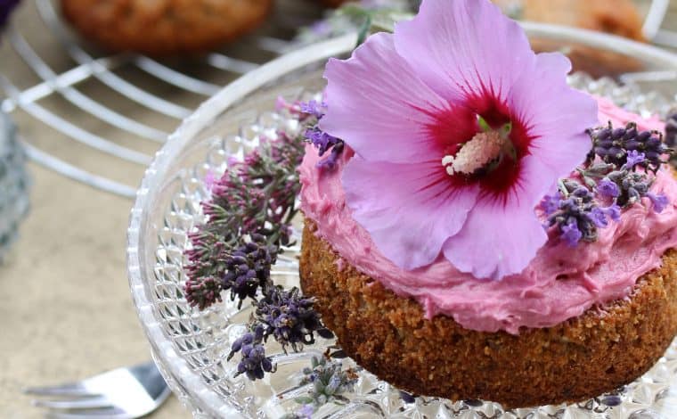 Zucchini Lavender Muffins -Truefoodsblog