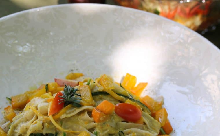 Creamy Cashew Pumpkin Sauce - Truefoodsblog