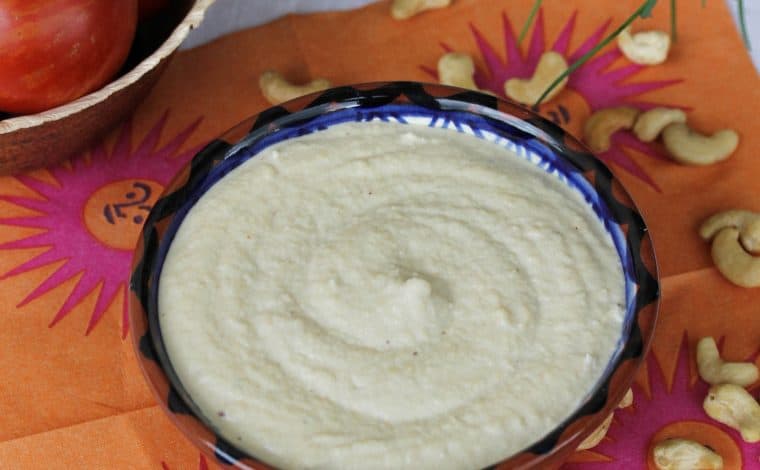 Vegan Cashew Sour Cream - Truefoodsblog