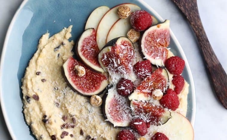 Cococnut Chicpea Cookie Dough - Truefoodsblog