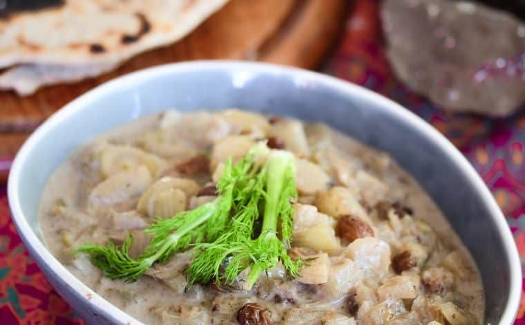 Indian Coconut Fennel - Truefoodsblog