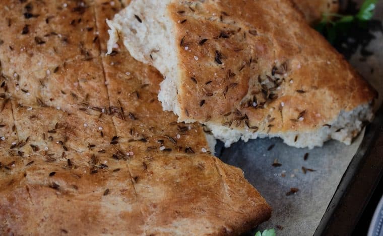 Kumin Flatbread - Truefoodsblog