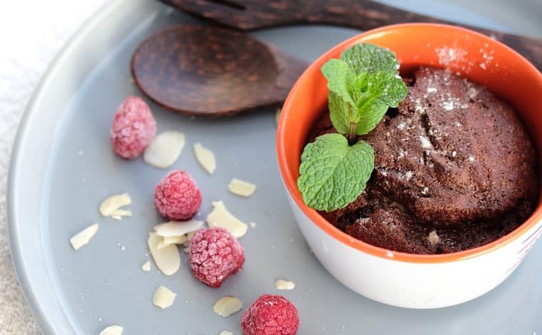 Vegan Chocolate Mug Cake - Truefoodsblog