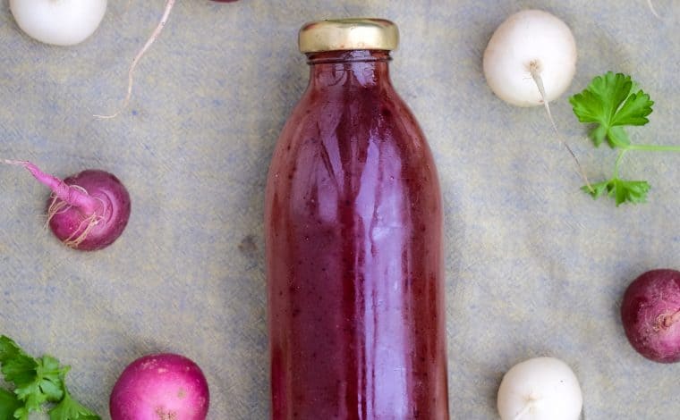 Blackberry Balsamico Dressing -3- Truefoodsblog