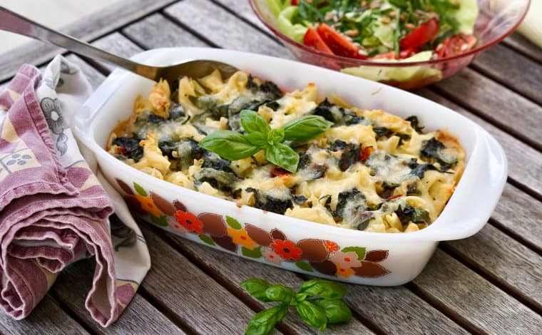 New Zealand Spinach Gratin by Truefoodsblog