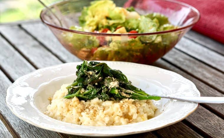 Vegan Classic Risotto by Truefoodsblog