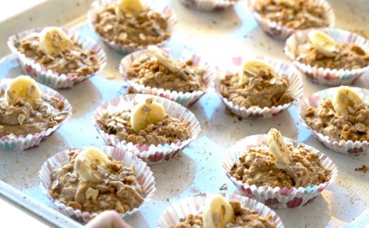 Vegan Banana Muffins - Christmas Edition by Truefoodsblog 4