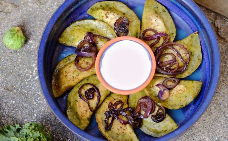 Vegan Pierogies by Truefoodsblog